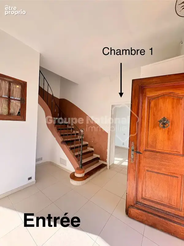 Maison de ville avec cour sur SORGUES, séjour/cuisine équipée, 3 chambres et climatisation - photo 6