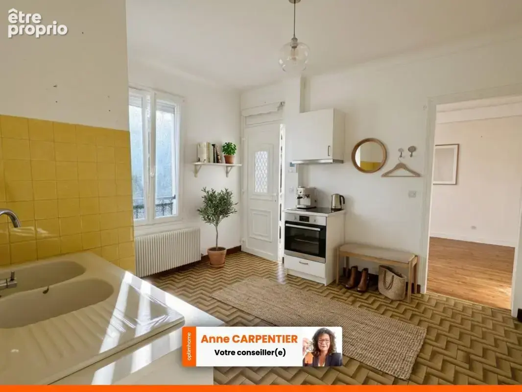 Maison à vendre à melun – 58 m² – 2 chambres – garage – sous sol - cour sans vis-à-vis - photo 3