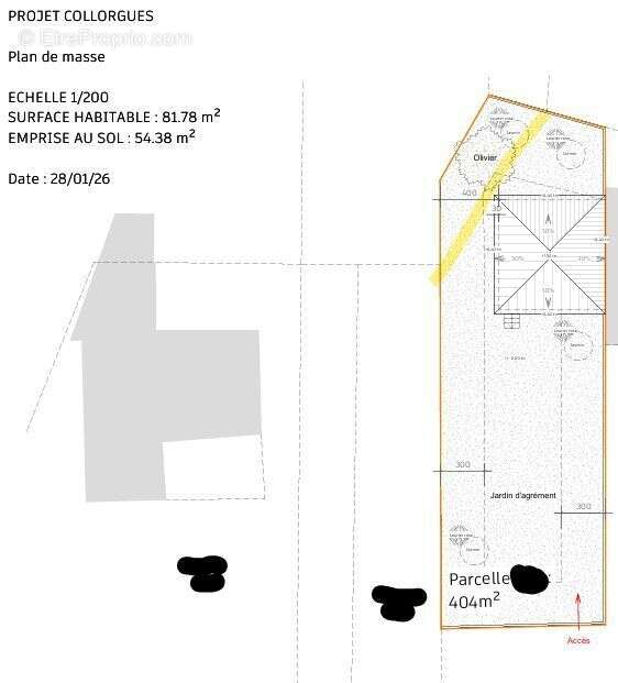 Terrain à SAINT-CHAPTES