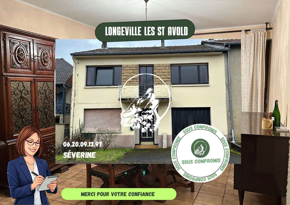 Maison à LONGEVILLE-LES-SAINT-AVOLD
