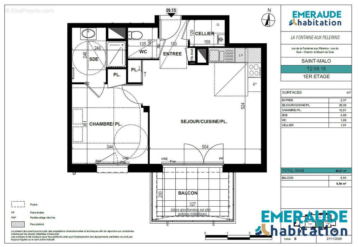 Appartement à SAINT-MALO