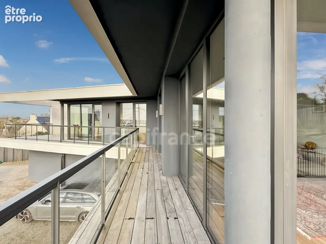 Villa moderne à Plougastel – Vue panoramique sur la rade de Brest – - photo 14