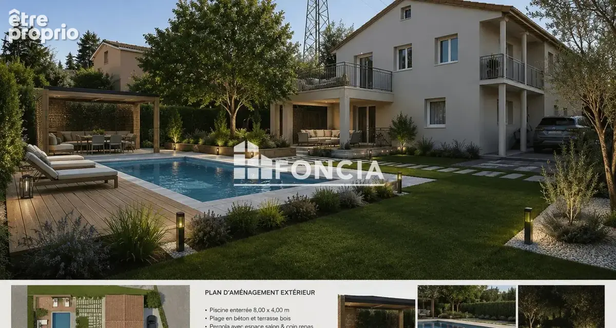 Maison récente 150 m² avec 6 chambres, terrain et vue dégagée – Firminy - photo 16