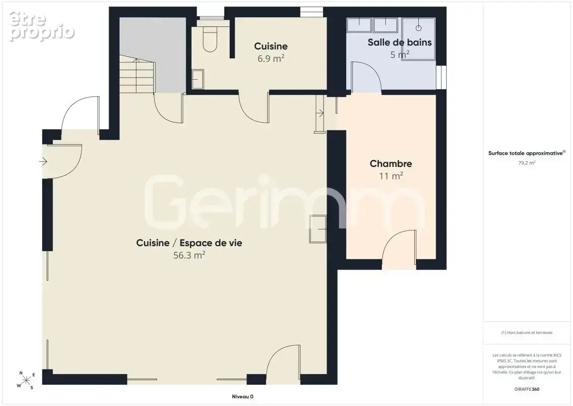 Vente - Maison - 5 pièces + cuisine - 124 m² - 525 000 € - VIF - photo 21