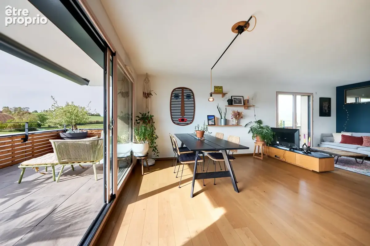 Annecy le vieux standing t4/5 dernier etage avec grande terrasse - photo 5