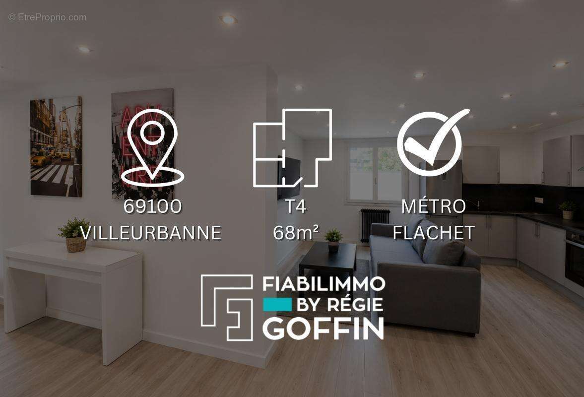 Appartement à VILLEURBANNE