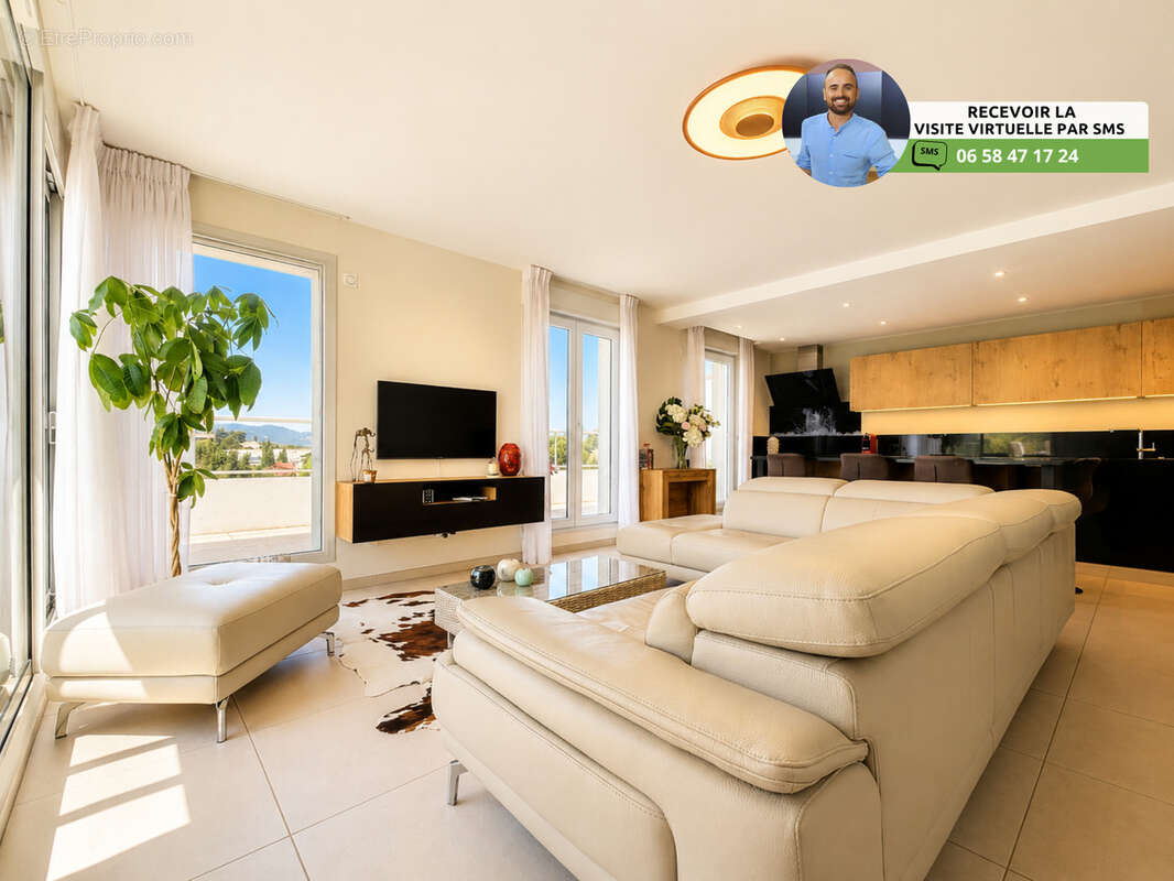 Appartement 4P à vendre à Le Cannet (06110) - photo 8