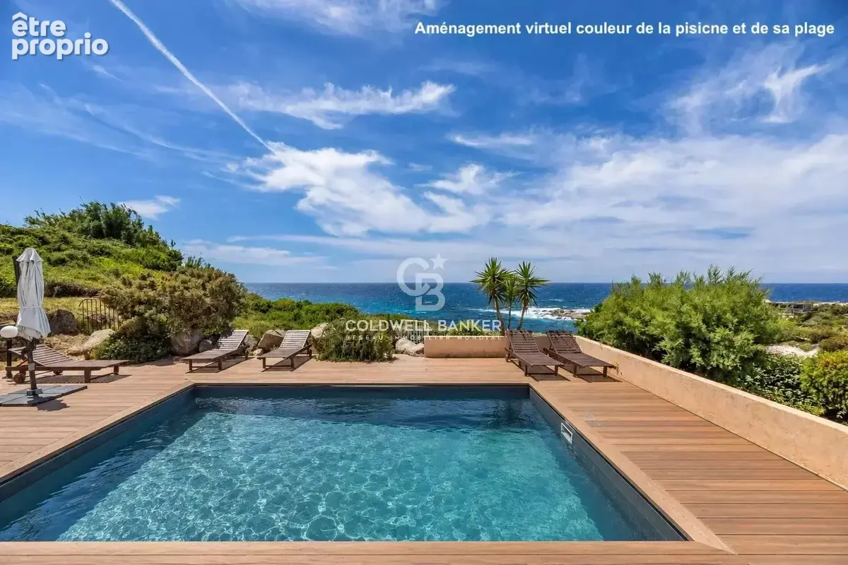 Marine de Davia – Vue mer panoramique – Piscine – Accès plage à pied - photo 4