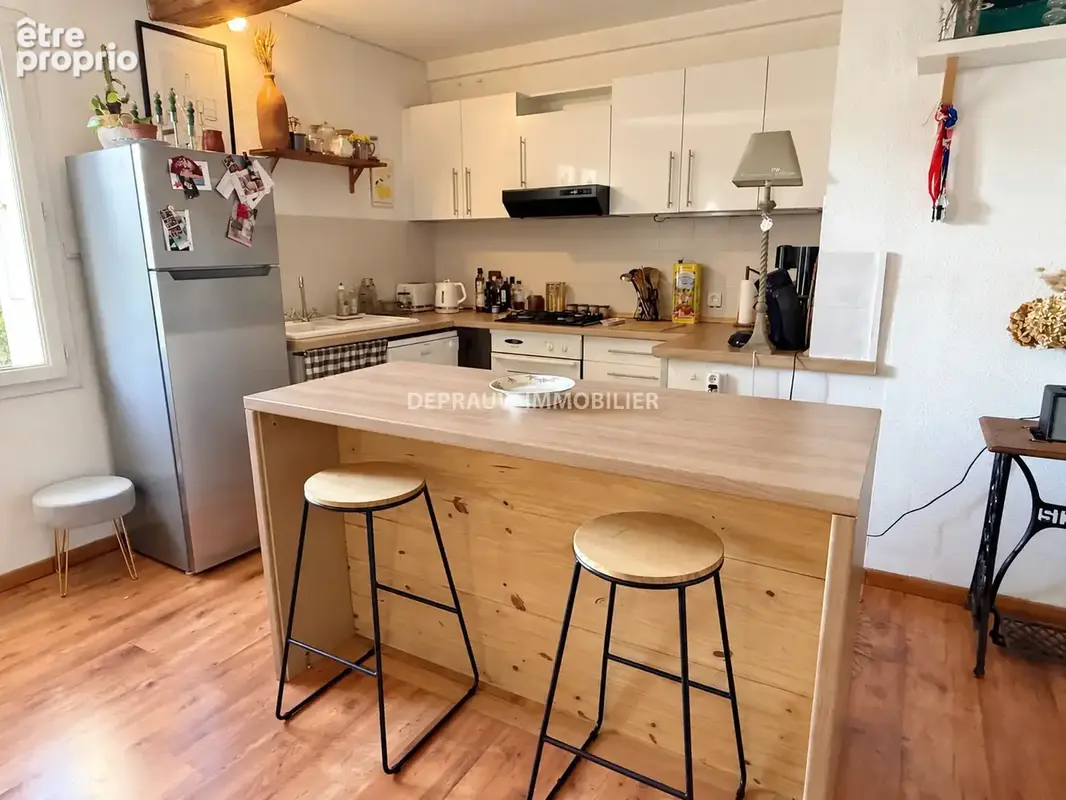 THÉZA - Maison en pierre T3 avec avec grand local et projet de garage autorisé - photo 5
