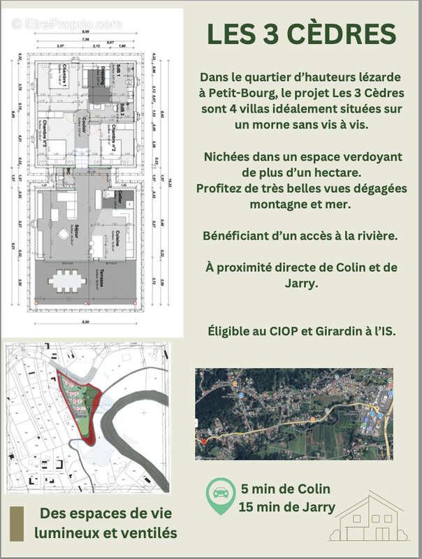 Maison à PETIT-BOURG