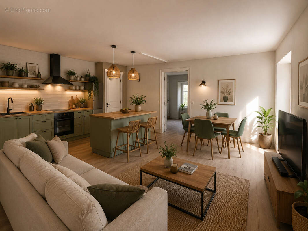 T2 + balcon + cave +parking - photo 2
