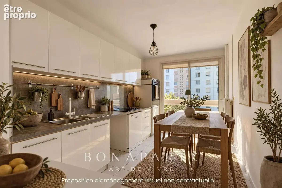 Cuire le haut / pierre brunier - appartement t4 / 2 chambres - avec renovation energetique - photo 7