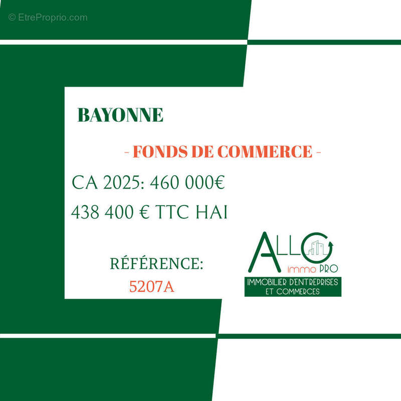 Commerce à BAYONNE