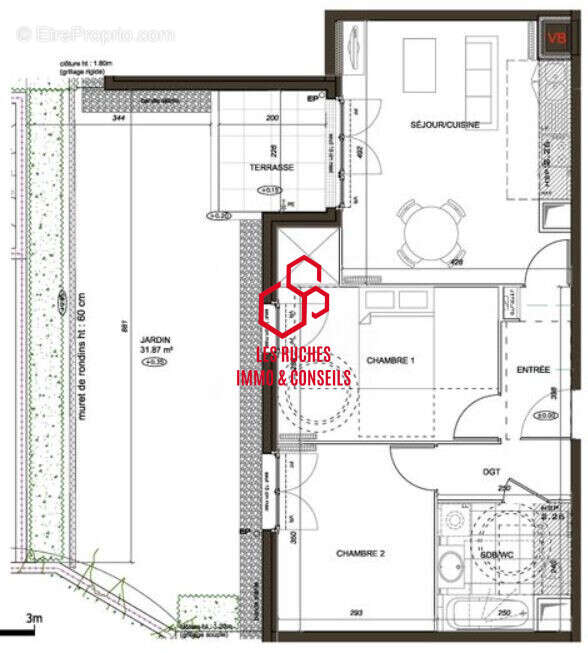 Appartement à BEAUCHAMP