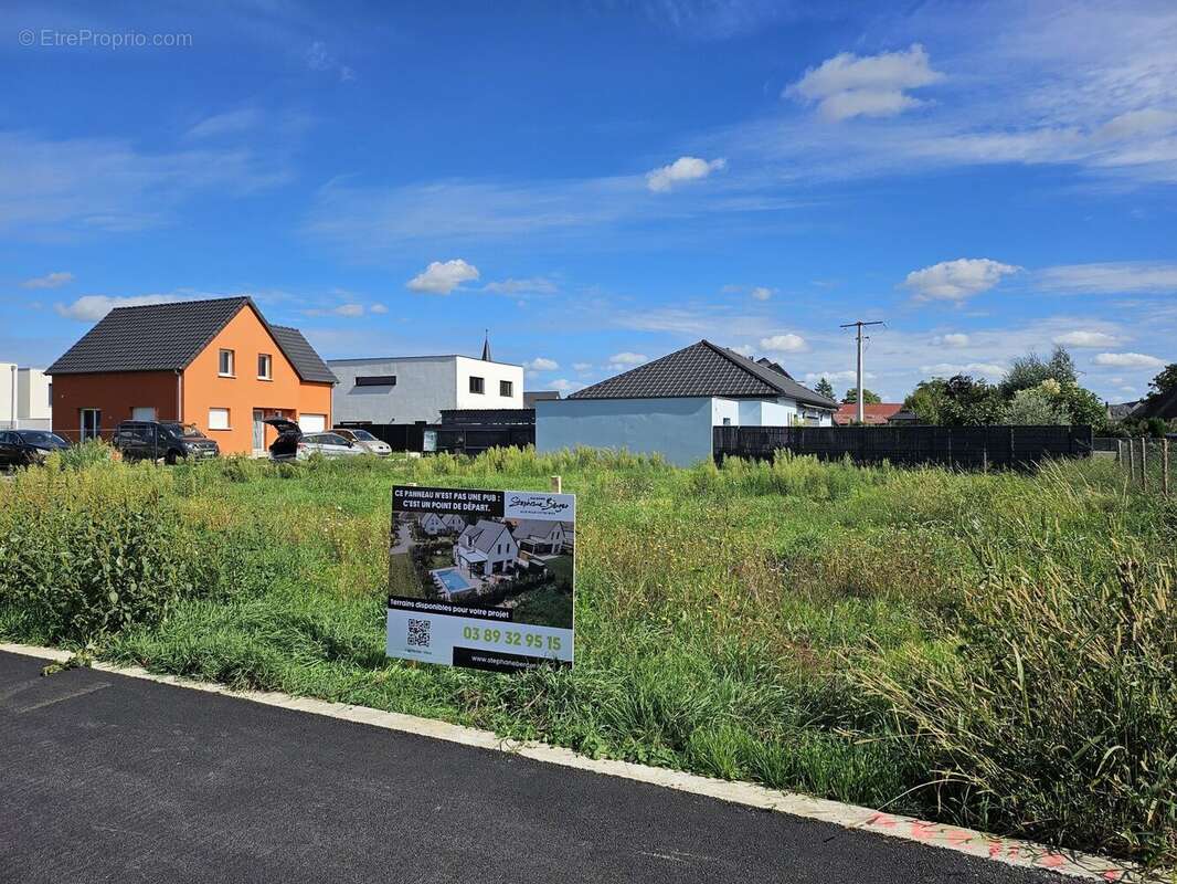 Terrain à OBERHERGHEIM