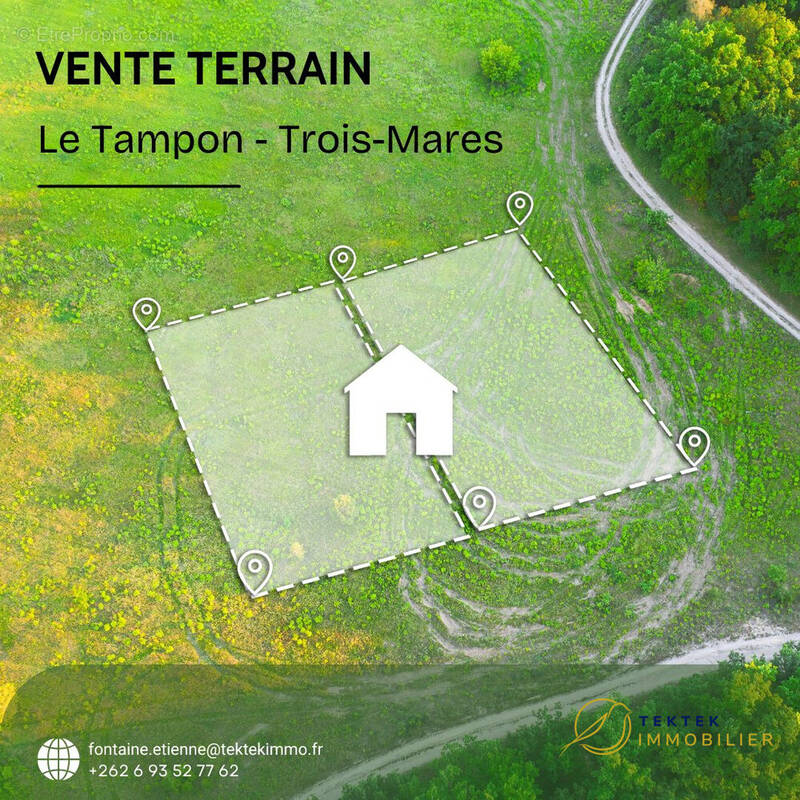 Terrain à LE TAMPON
