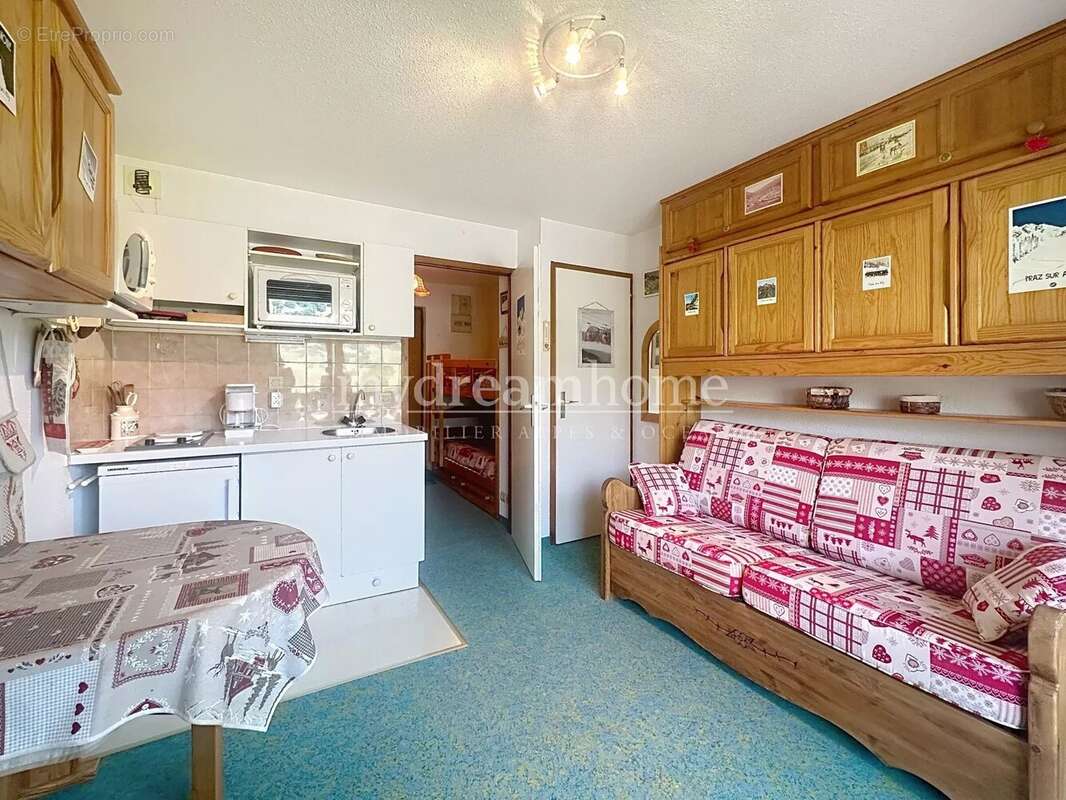 Studio cabine ski aux pieds a praz sur arly (74120) - photo 4