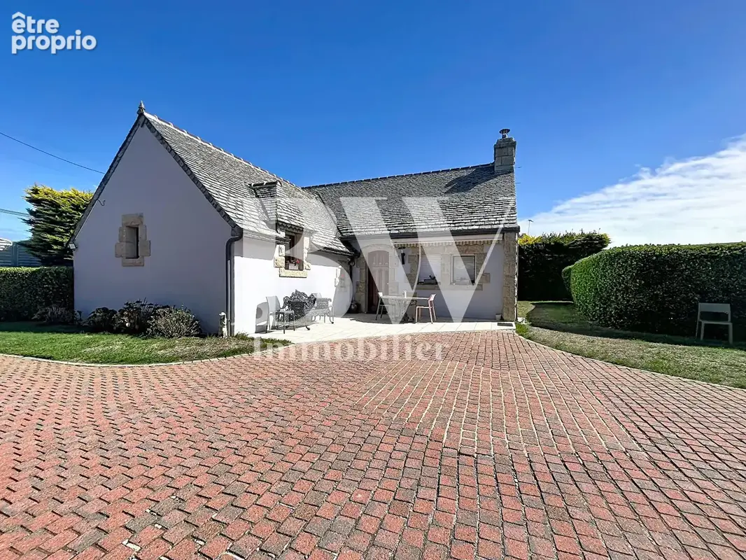 Maison Plouguerneau, Lilia - Grève Blanche - Plage à pied - Terrain de 1 695 m² - photo 2