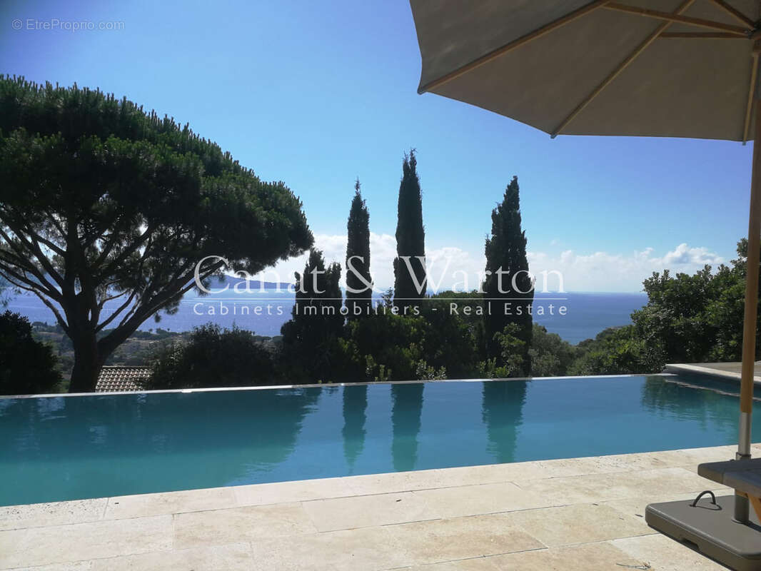 Villa d'architecture contemporaine avec vue mer & piscine à cavalaire - photo 2