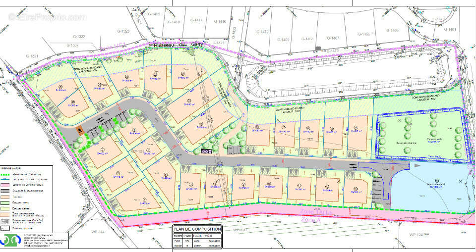 Terrain à ALIGNAN-DU-VENT