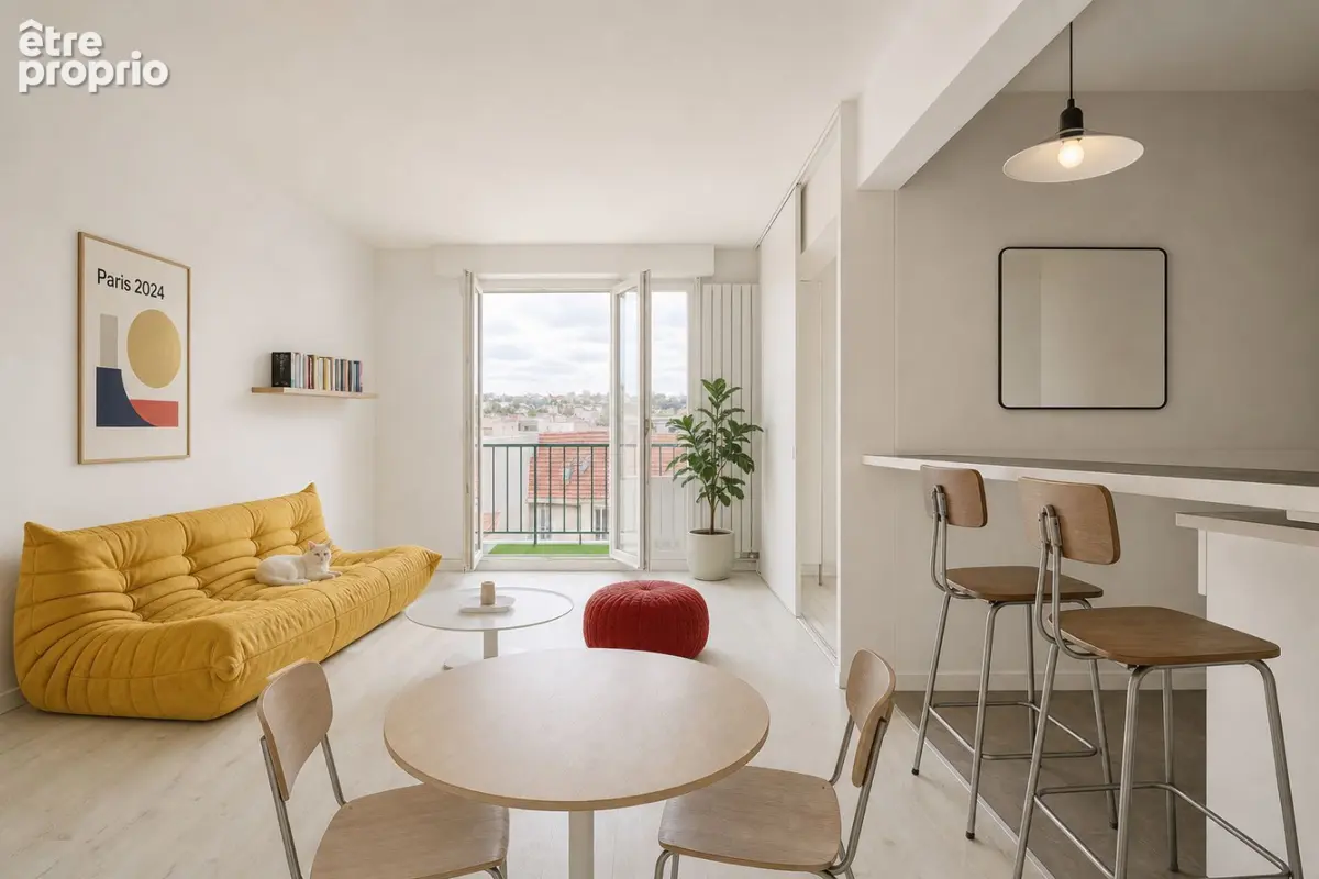 Appartement 1 pièce 31 m² à vendre à Issy-Les-Moulineaux (92130) - photo 2