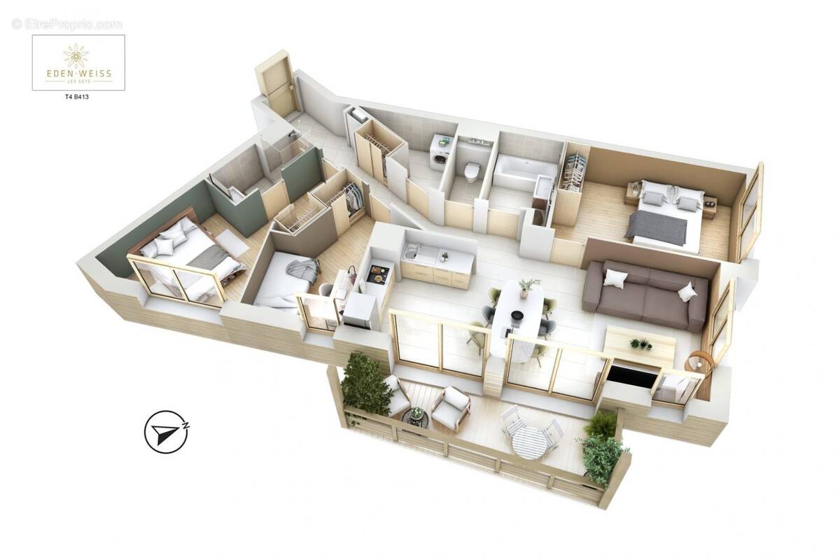 Appartement à LES GETS