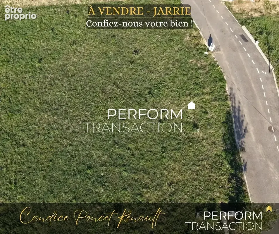 Terrain à JARRIE