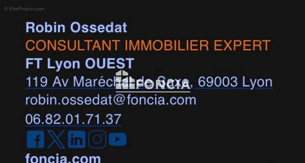 Appartement à LYON-3E