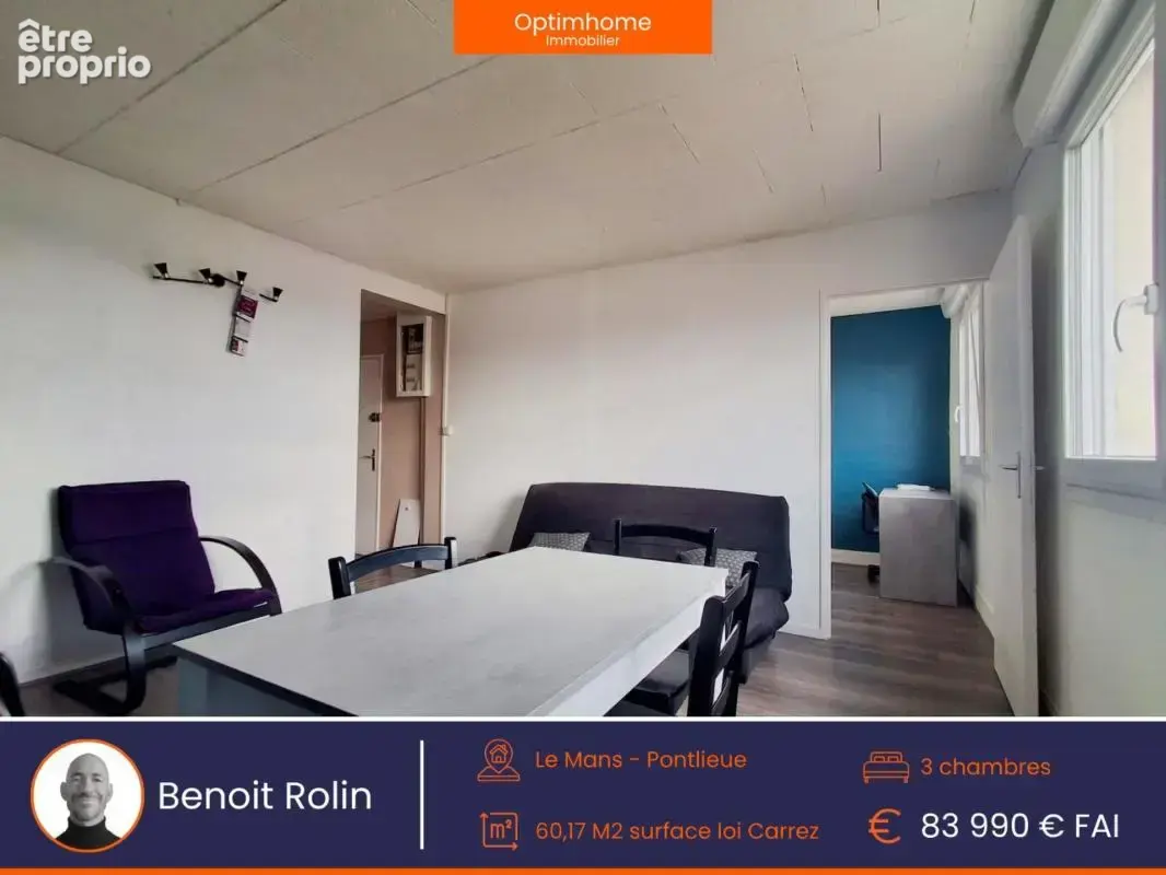 Appartement à LE MANS