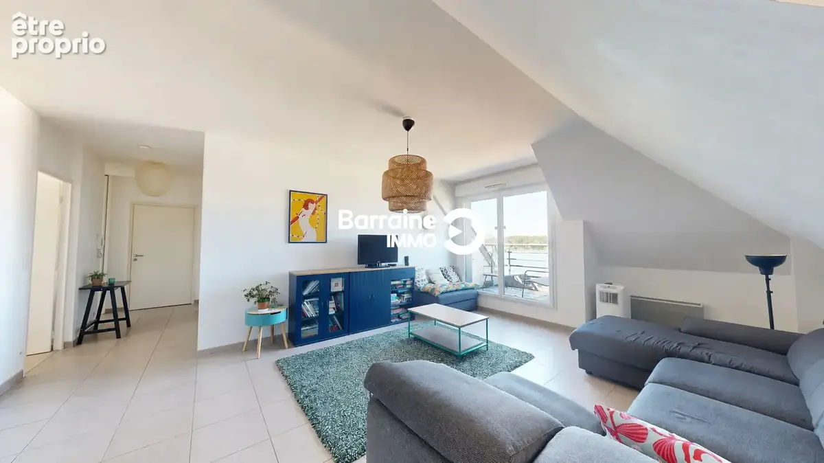 Appartement d'Exception à Lanester avec Vue Mer - Garage et place de parking-Exclusivité Barraine Immo -Dernier Étage, Lumineux  - photo 11