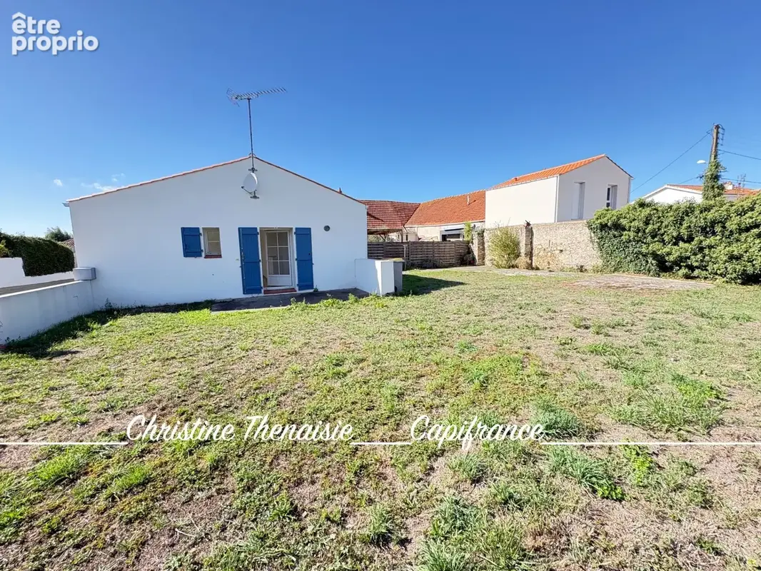 Maison à vendre 3 pièces coeur de ville avec terrain BEAUVOIR SUR MER (85) - photo 19