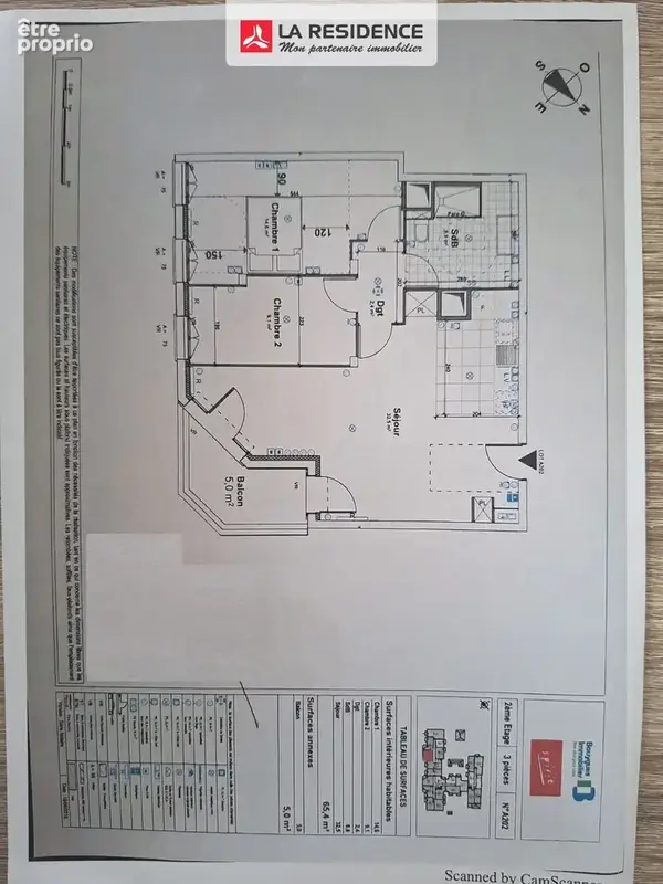 Appartement 3 pièces 65 m² à vendre à Verneuil-Sur-Seine (78480) - photo 9