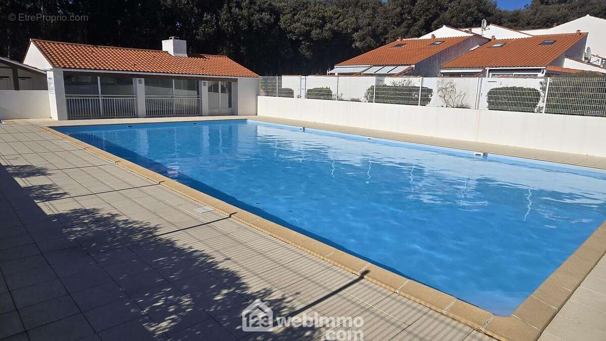 Piscine de la résidence - Maison à TALMONT-SAINT-HILAIRE