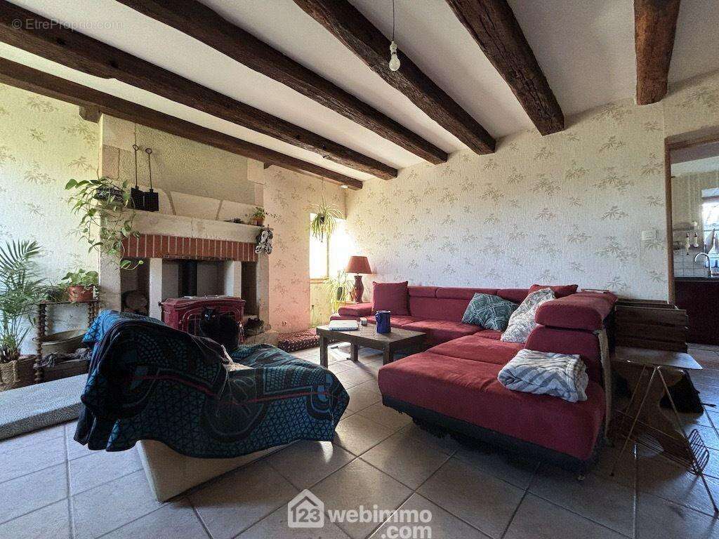 ... est utilisé comme chauffage principal. - Maison à LA PUYE