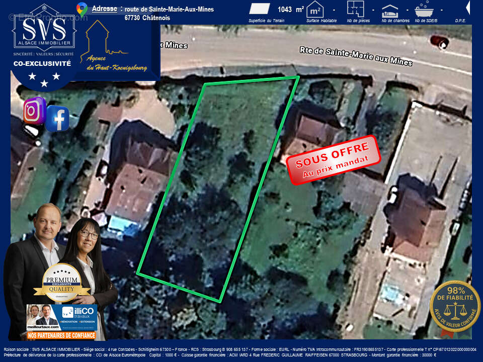 Terrain à CHATENOIS