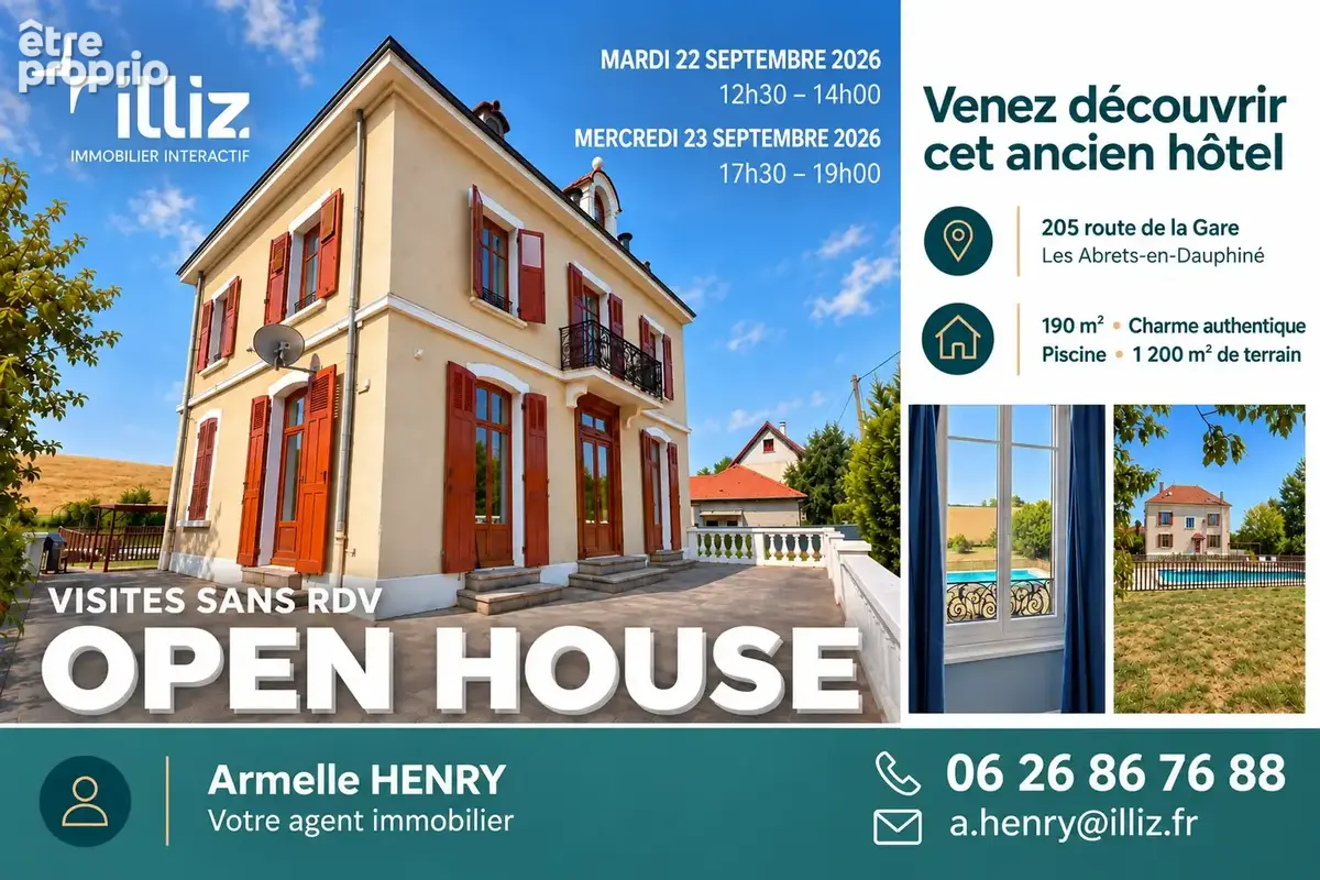 Photo Maison à La Batie-Divisin au prix de 249 000€