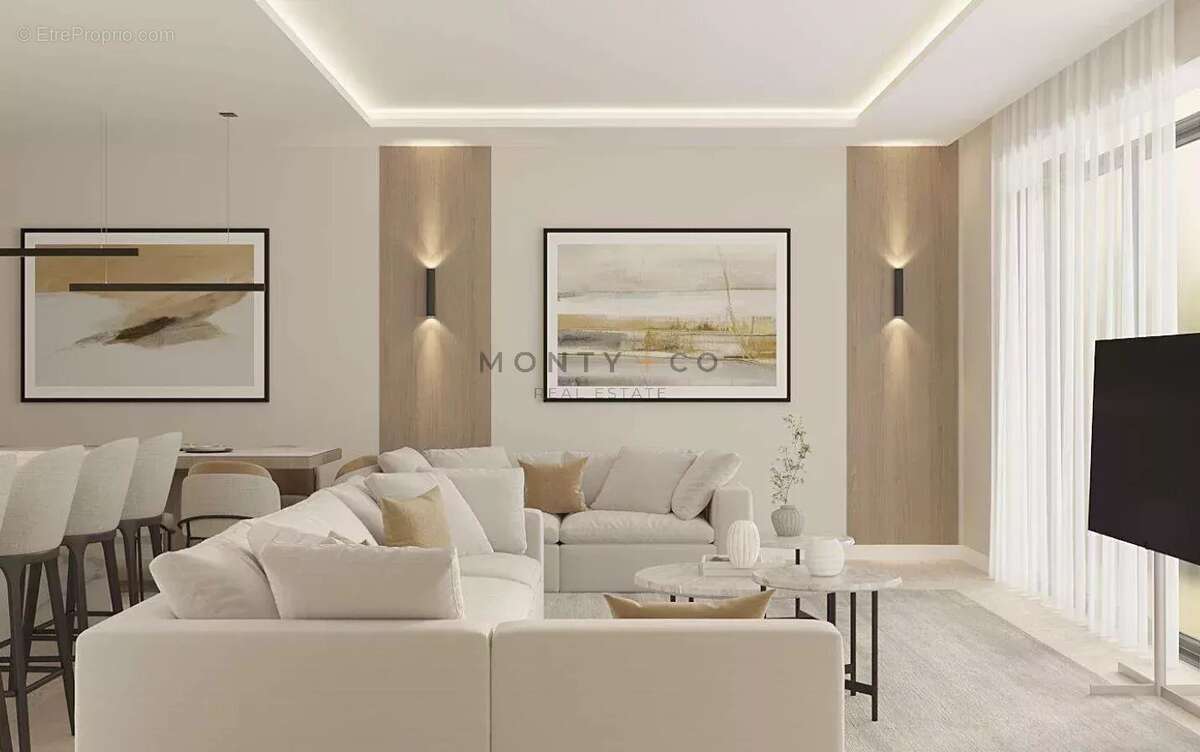Vente appartement contemporain 3 chambres avec jardin privatif et vue mer – Éze - photo 5