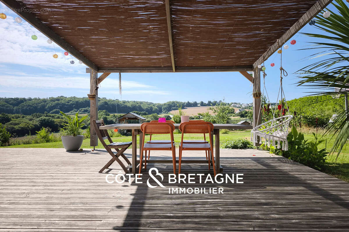 Maison contemporaine vue mer a loguivy-de-la-mer - ploubazlanec  réf : 2026155 - photo 8