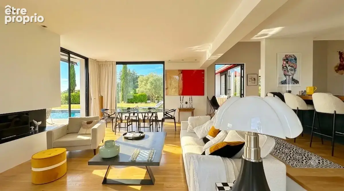 Arcangues  villa  d'architecte  vue panoramique sur les pyrénées - photo 9