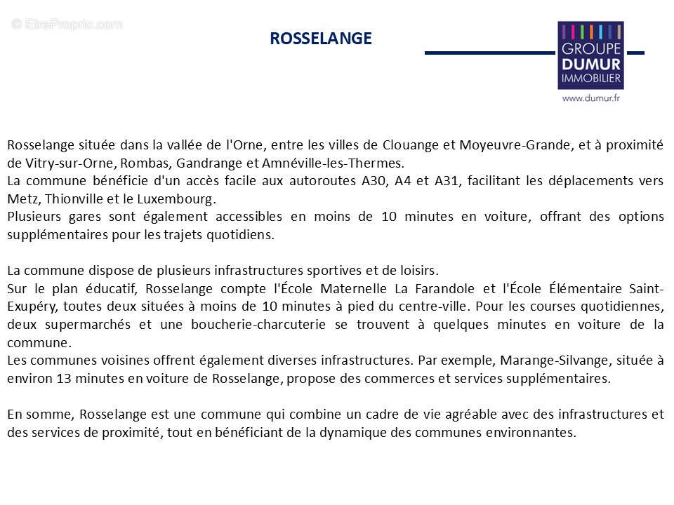 Appartement à ROMBAS