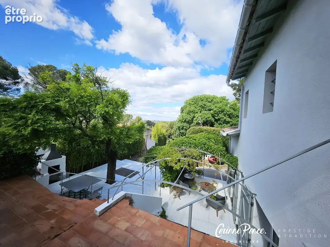 Nîmes Maison de charme villa rénovée avec magnifique vue proposé par Corinne Ponce Immobilier - photo 17