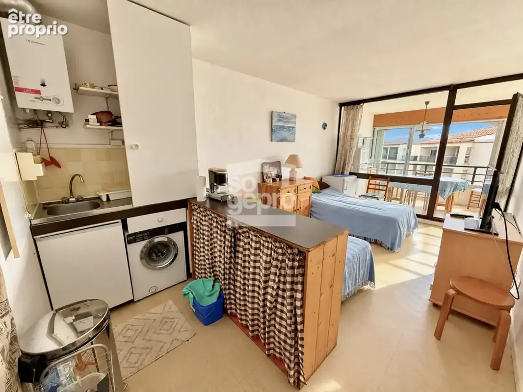 Réf : 2363 - Vente 2 Pièces au 1er étage, secteur Centre-Port au Cap d'Agde ! - photo 5