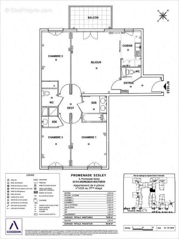 Appartement à SURESNES