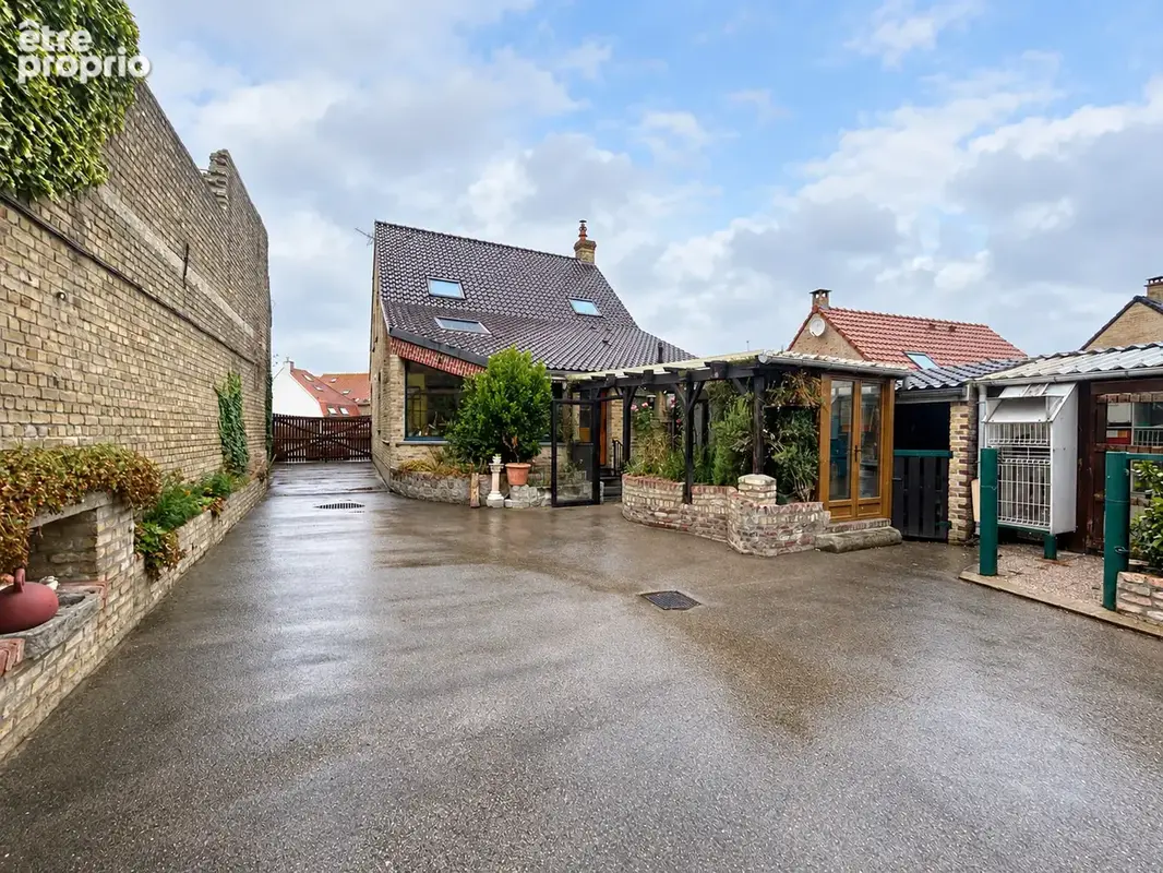 Bourbourg - maison individuelle avec grand hangar - viager occupébouquet 100 000 €-rente de 445 €/mois - photo 15