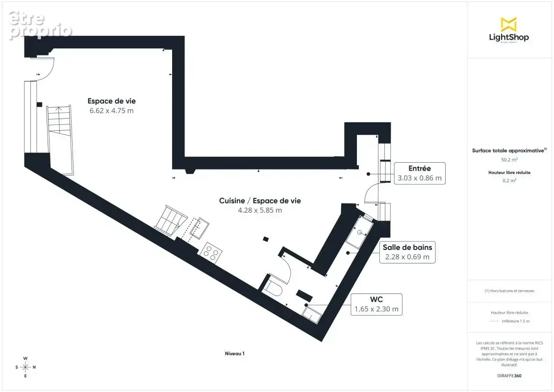Loft avec commercialité - photo 17