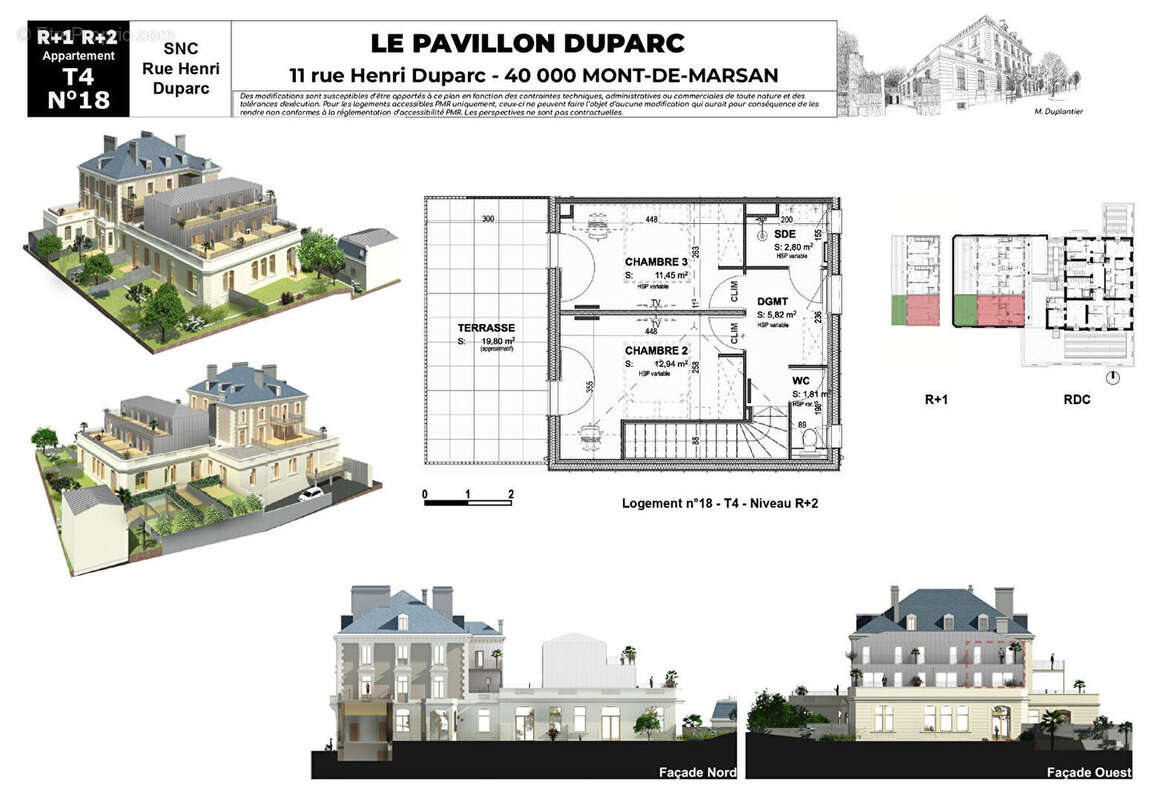 Appartement à MONT-DE-MARSAN