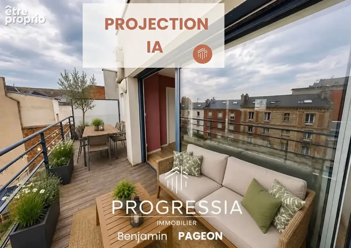 LE HAVRE EXCLUSIVITE T3 Dernier étage avec terrasse et stationnement couvert - photo 4