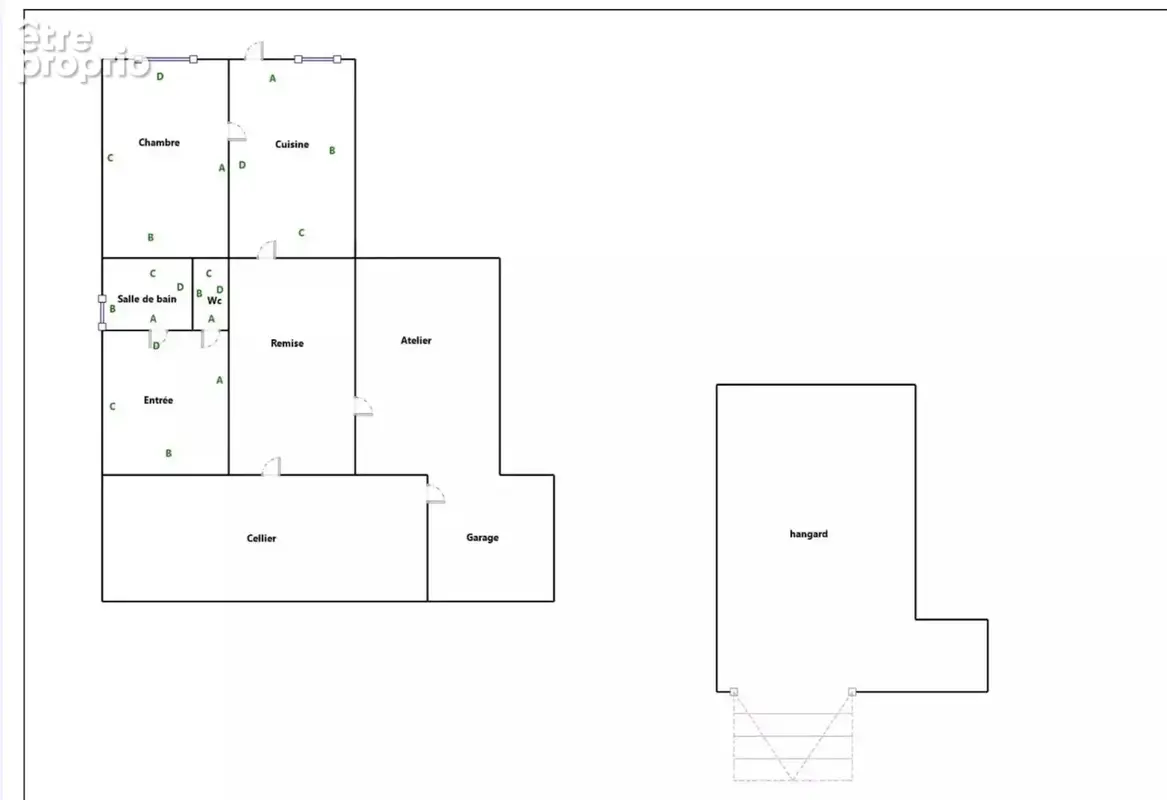 projet de vie centre bourg 22600 trévé sur 2700m2 - photo 11