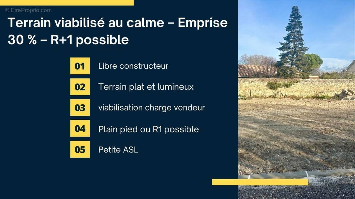 Terrain à MALLEMORT