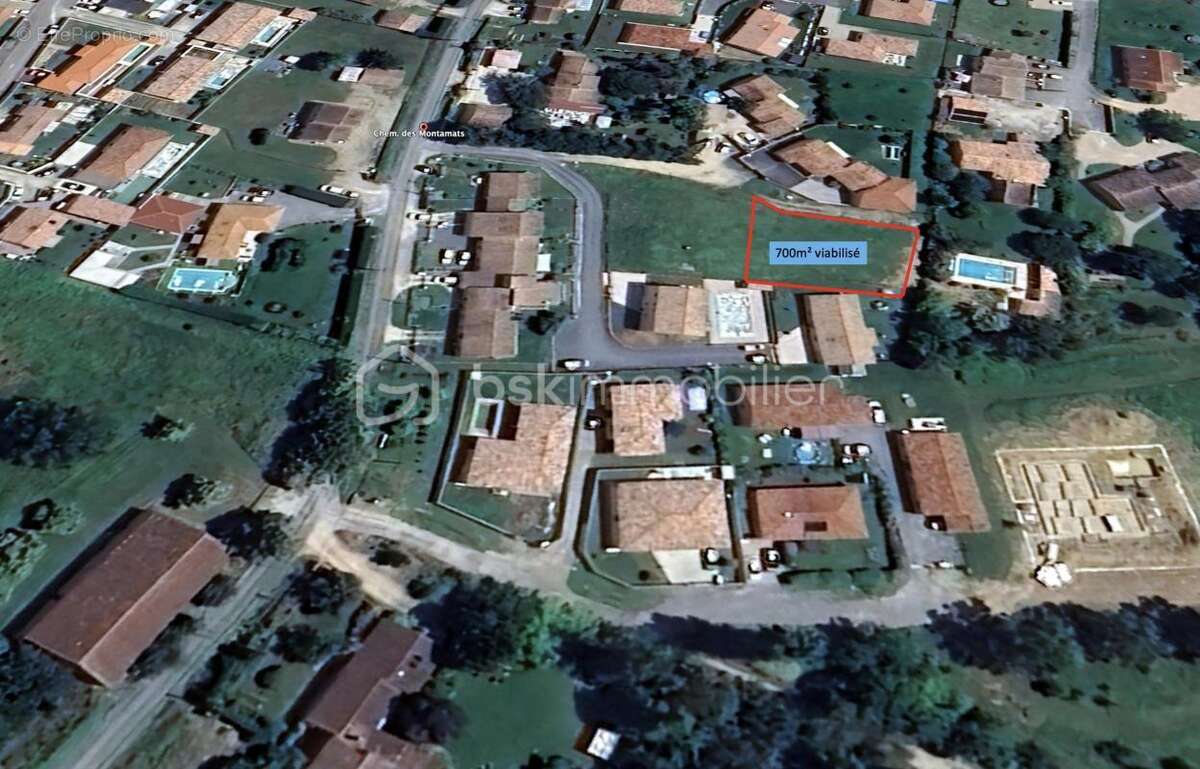 Terrain 700m² viabilisé - photo 3